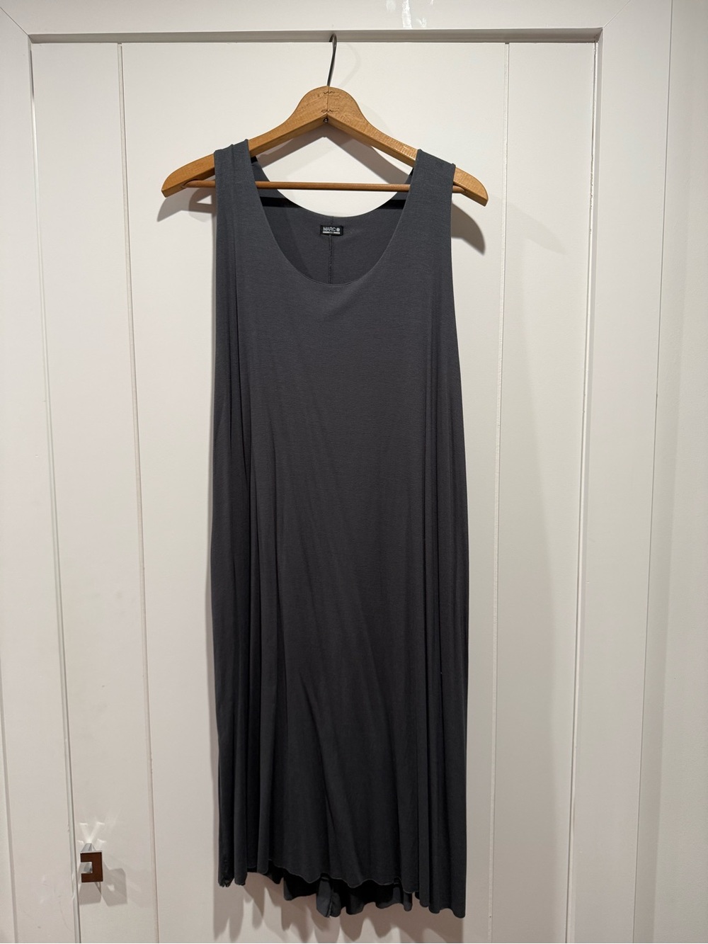 Marco Lab Relaxed Sleeveless Dress in Gray